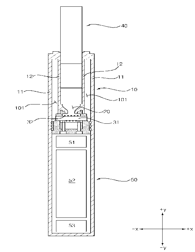 A single figure which represents the drawing illustrating the invention.